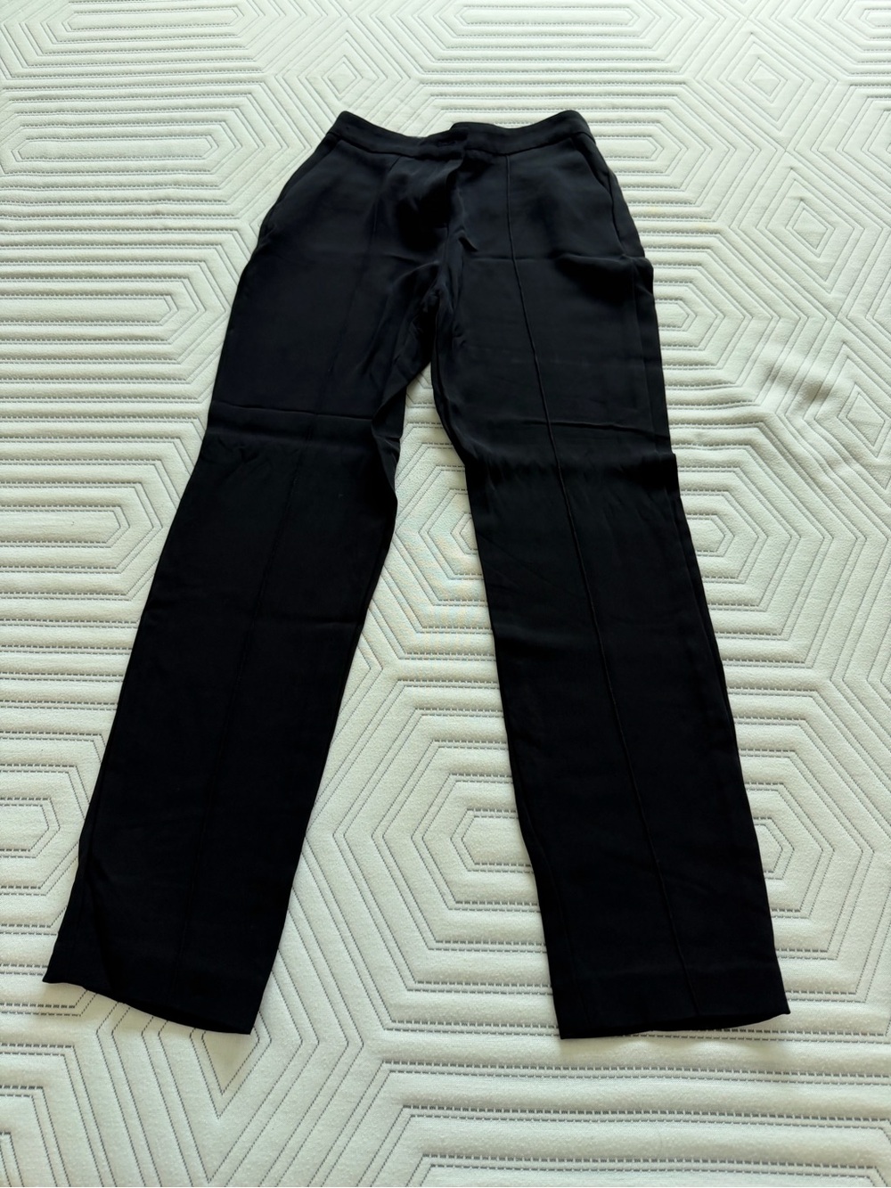 Ted Baker Black Straight-Leg Pants